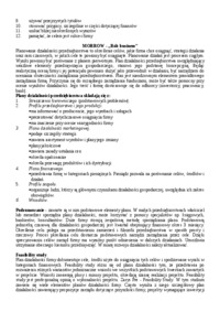 Biznes plan - wzór 1
