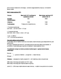 Wysiłek fizyczny - wykład