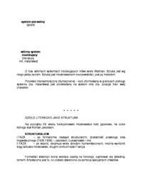 Semiotyka - omówienie i zagadnienia