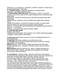 Układ nerwowy - elementy i omówienie