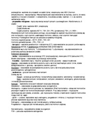 Mechanizm regulujący i układ hormonalny