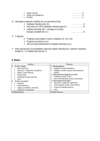 Analiza finansowa - sprawozdania