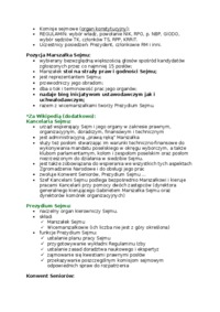 Władza ustawodawcza - Sejm i Senat