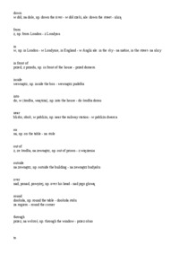 Przyimki  miejsca - ćwiczenia