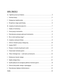 Analiza strategiczna  - Exbud S.A.