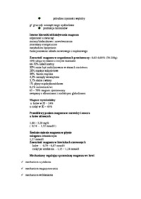 Pierwiastek Mg-magnez