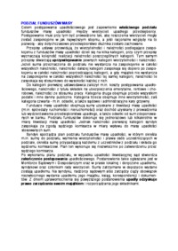 Podział funduszów masy