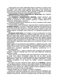 Prawo handlowe - spółka jawna