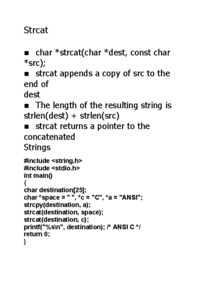 Strcat