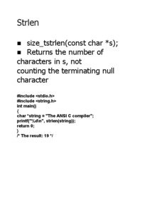 Strlen