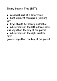 Binary Search Tree