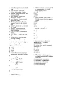 Zaliczenie test pytania i odpowiedzi
