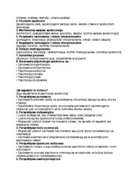 Psychologia jako nauka - Orientacje społeczne