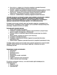 Rachunkowość - Zasady po wejściu Polski do UE