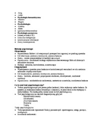 Psychologia jako nauka w kontekście historycznym