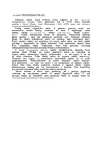 Zasada trójpodziału władz