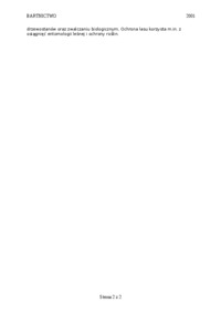 Prepedeutyka, urządzanie lasu