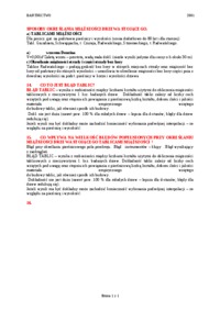 Sposoby określania miąższości drzewa stojącego