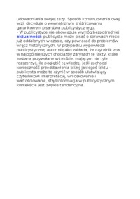 Publicystyka - charakterystyka 