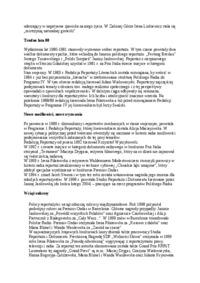 Reportaż - rys historyczny 