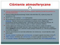 Ciśnienie atmosferyczne i wiatry