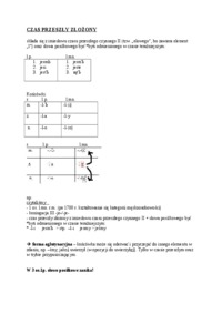 Czas przeszły złożony