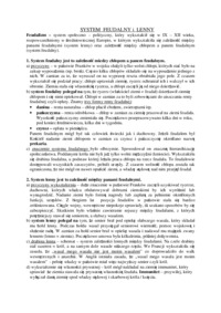 System feudalny i lenny