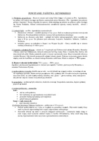 Powstanie państwa rzymskiego 