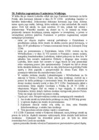 Polityka zagraniczna Kazimierza Wielkiego - Zakon krzyżacki