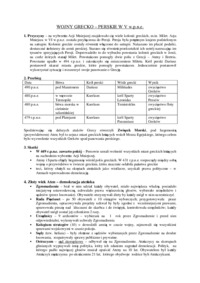 Wojny grecko - perskie w V w.p.n.e.