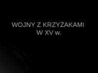 Wojny polsko-krzyżackie w XV w.