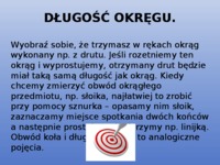 Długość okręgu 