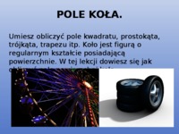 Pole koła