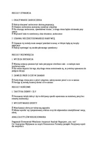 Podstawy negocjacji - opracowanie 