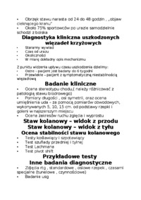 Rehabilitacja stawu kolanowego