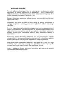 administracja niezespolona  - omówienie zagadnienia 2