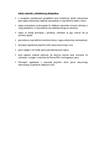 Relacje wojewody z administracją niezespoloną