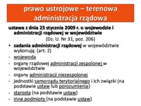 Wojewoda a administracja rządowa 