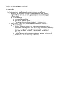 Polski System Medialny - wykład 12-11-2007-cz1