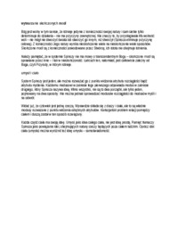 Baruch Spinoza - omówienie 