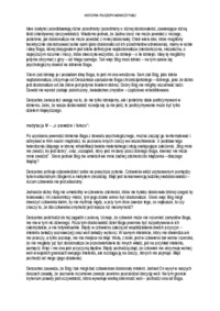 Rene Descartes - „Medytacje o pierwszej filozofii”