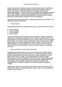 Metafizyka - omówienie zagadnienia