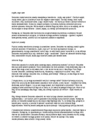 Rene Descartes - omówienie zagadnienia