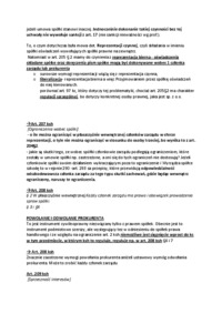 Reprezentacja, prokura-powołanie i odwołanie