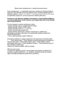 Miejsce prawa stosunku pracy w systemie norm prawa pracy