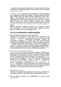 Ustanie stosunku pracy