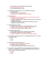 Analiza ekonomiczna - test - Marża