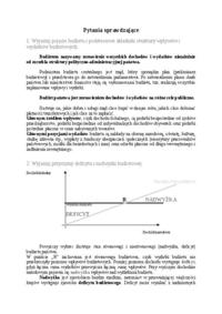 Ekonomia - pytania sprawdzającen - pojęcie budżetu, przyczyny deficytu, przyczyny nadwyżki budżetowej