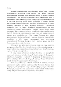 Ocena finansowa przedsiębiorstwa - Sprawozdania finansowe 