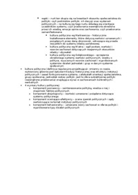 Garlicki - kultura polityczna